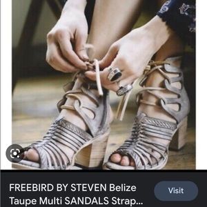 Freebird Taupe Belize Sandal